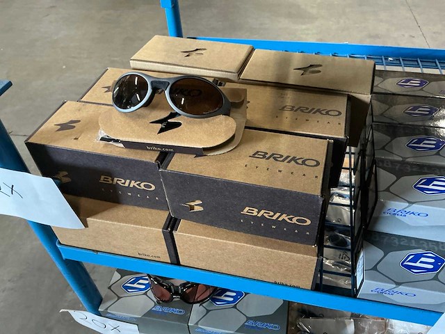 Partij briko glasses starter anthracite mat 2e (12x) - afbeelding 2 van  3