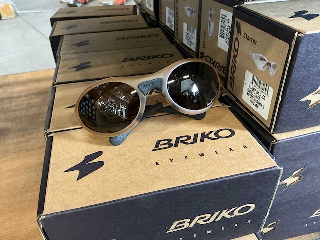 Partij briko glasses starter mat crystal orange 1e (50x) - afbeelding 1 van  3