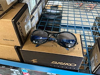 Partij briko glasses twin shield dual black blue 2e lente azzur (36x)