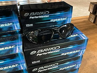 Partij briko spire eyewear dual black 03c h dark grey (66x)