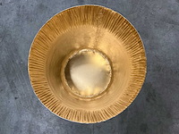 Partij bronzen metalen plantenbakken 37xh35,5cm (20x) - afbeelding 2 van  5