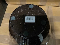 Partij brown speckles oval pot medium (40x) - afbeelding 2 van  5