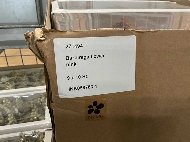 Partij brunia groen & barbirega flower pink (780x) - afbeelding 3 van  3