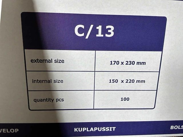 Partij bubbel enveloppen (300x) - afbeelding 2 van  2