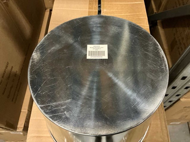 Partij bucket bologna zinc ø25xh20cm (160x) - afbeelding 3 van  5