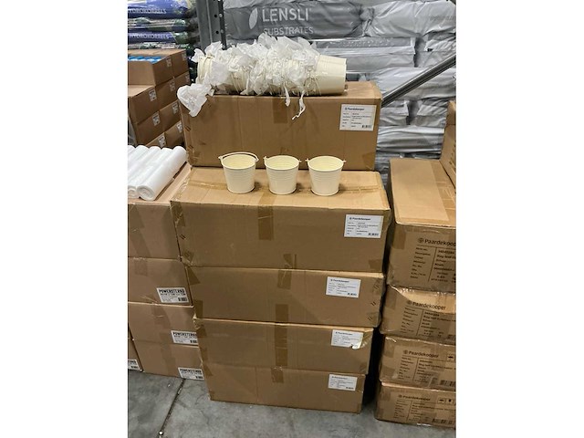 Partij bucket sevilla zinc ø10,3xh8,5cm -es9 cream gloss (1080x) - afbeelding 2 van  6