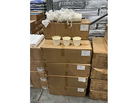 Partij bucket sevilla zinc ø10,3xh8,5cm -es9 cream gloss (1080x) - afbeelding 2 van  6