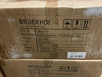 Partij bucket sevilla zinc ø10,3xh8,5cm es9 red matt (1020x) - afbeelding 5 van  5