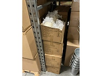 Partij bucket sevilla zinc ø11,7xh9cm es10.5 cream gloss (930x) - afbeelding 4 van  5