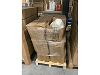 Partij bucket sevilla zinc ø15,5xh14,8cm es14/15 cream gloss (1440x) - afbeelding 4 van  5