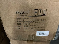 Partij bucket sevilla zinc ø15,5xh14,8cm es14/15 taupe matt (480x) - afbeelding 5 van  5