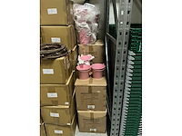 Partij bucket sevilla zinc ø17,8xh15,8cm -es17 pink gloss (440x) - afbeelding 3 van  7