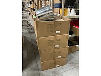 Partij bucket sevilla zinc ø28xh26cm (80x) - afbeelding 4 van  5