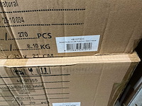 Partij bucket sevilla zinc ø6,3xh5,7cm es5,5 natural (3780x) - afbeelding 6 van  6