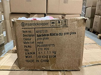 Partij bucket sevilla zinc ø6,3xh5,7cm es5,5 pink gloss (2160x) - afbeelding 4 van  4