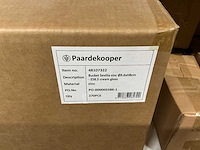 Partij bucket sevilla zinc ø9,6xh8cm es8,5 cream gloss (1080x) - afbeelding 5 van  5