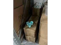 Partij bucket sevilla zinc d6,3xh5,7cm es5,5 turqoise (1350x) - afbeelding 4 van  5