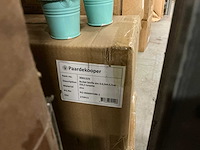 Partij bucket sevilla zinc d6,3xh5,7cm es5,5 turqoise (1350x) - afbeelding 5 van  5