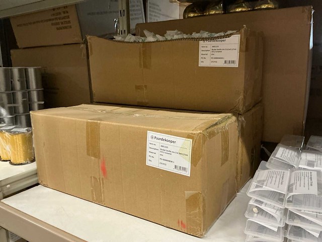 Partij bucket sevilla zinc d6,3xh5,7cm es5,5 turqoise (810x) - afbeelding 3 van  4