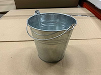 Partij bucket zinc d13/h12cm (480x) - afbeelding 1 van  6