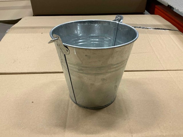 Partij bucket zinc d13/h12cm (480x) - afbeelding 2 van  6
