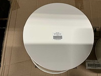 Partij buckets bologna zinc ø25xh20cm cream (280x) - afbeelding 4 van  6