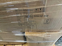 Partij buckets sevilla zinc ø15,5xh14,8cm es14/15 yellow matt (1155x) - afbeelding 5 van  5