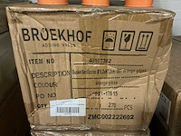 Partij buckets sevilla zinc ø8,2xh7,2cm es7 orange gloss (2430x) - afbeelding 4 van  4