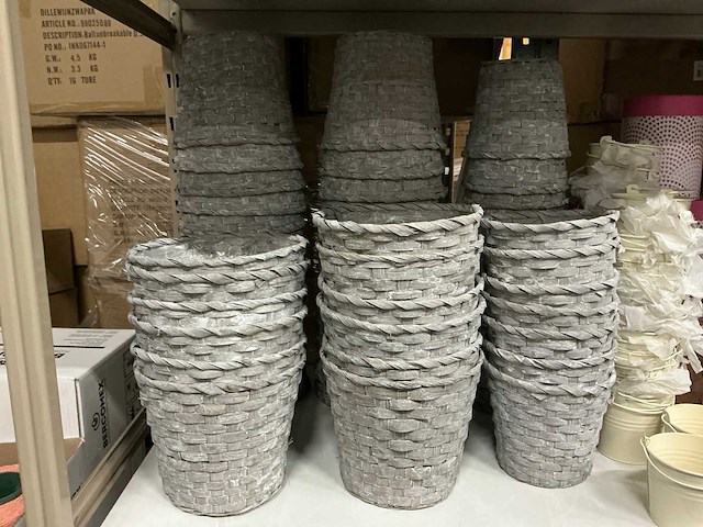 Partij buckets/boxes/bowls/manden (312x) - afbeelding 3 van  15