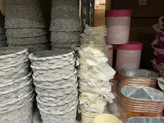 Partij buckets/boxes/bowls/manden (312x) - afbeelding 6 van  15