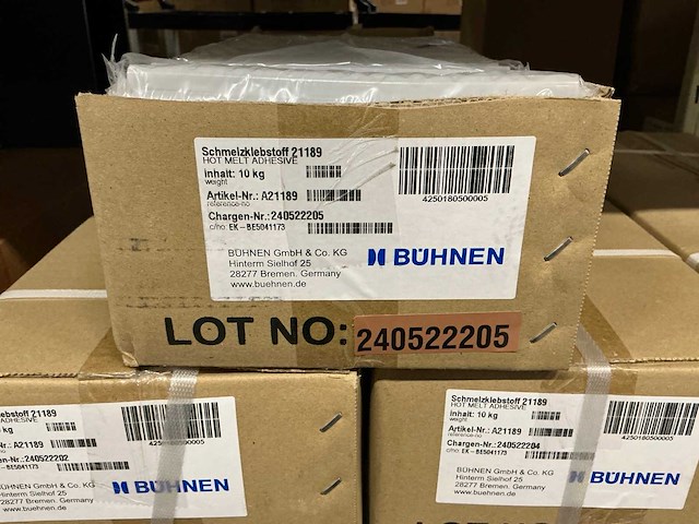Partij bühnen hot melt adhesive (70kg) - afbeelding 3 van  3