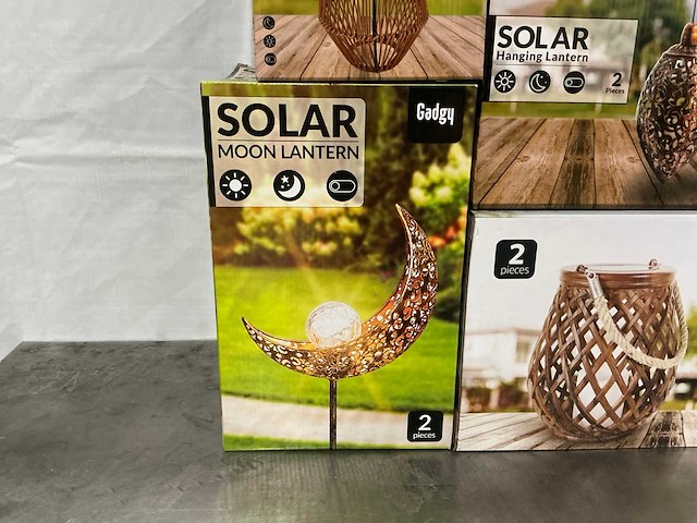 Partij buitenverlichting met solar (10x) - afbeelding 7 van  7