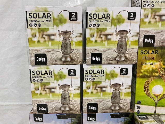 Partij buitenverlichting met solar (16x) - afbeelding 2 van  6