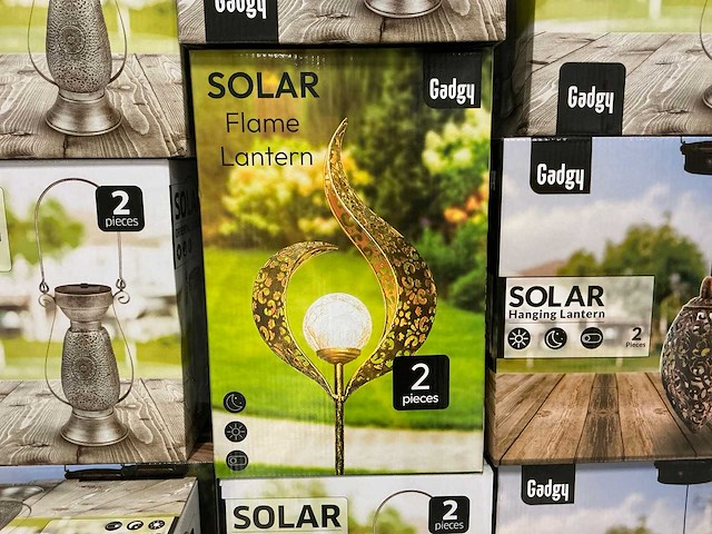 Partij buitenverlichting met solar (16x) - afbeelding 4 van  6