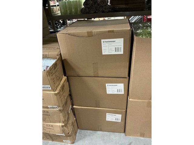 Partij bunch of tulips open 47cm purple (144x) - afbeelding 5 van  6