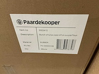 Partij bunch of tulips open 47cm purple (144x) - afbeelding 6 van  6