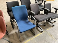 Partij bureau- en vergaderstoelen, 8 stuks - afbeelding 2 van  5
