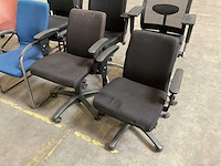 Partij bureau- en vergaderstoelen, 8 stuks - afbeelding 3 van  5
