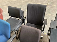 Partij bureau- en vergaderstoelen, 8 stuks - afbeelding 5 van  5