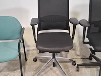 Partij bureaustoelen en vergaderstoelen, o.a. interstuhl en ahrend - afbeelding 5 van  11