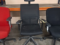 Partij bureaustoelen, o.a. ahrend - afbeelding 1 van  16