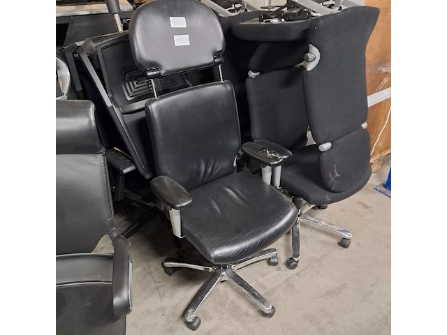 Partij bureaustoelen, o.a. ahrend - afbeelding 16 van  16