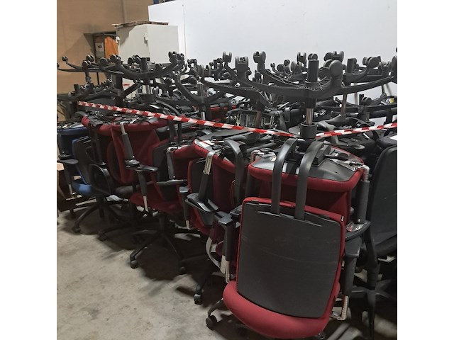Partij bureaustoelen, o.a. drabert, samas - afbeelding 7 van  8