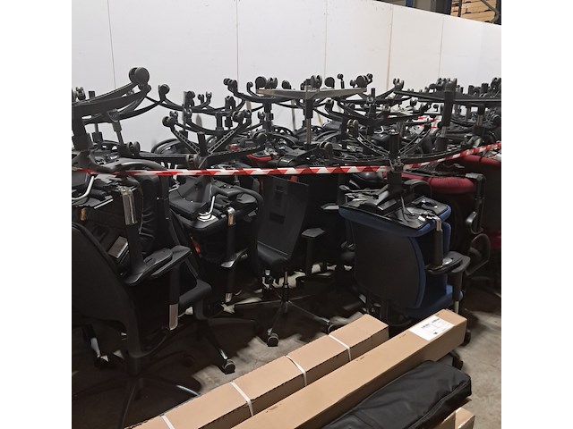 Partij bureaustoelen, o.a. drabert, samas - afbeelding 8 van  8