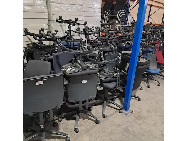Partij bureaustoelen, o.a. drabert - afbeelding 10 van  10