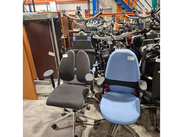 Partij bureaustoelen, o.a. rh - afbeelding 7 van  9
