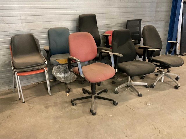 Partij (bureau)stoelen - afbeelding 2 van  9