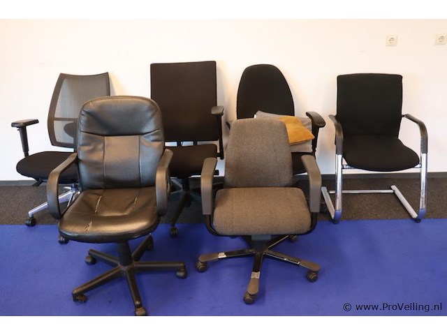 Partij bureau/vergaderstoelen - afbeelding 1 van  5