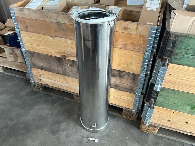 Partij burgerhout rookgassysteem onderdelen - afbeelding 3 van  10