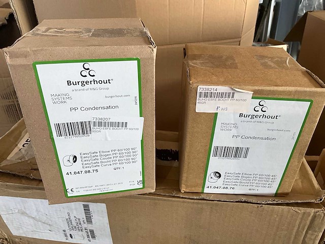 Partij burgerhout rookgassysteem onderdelen - afbeelding 5 van  10